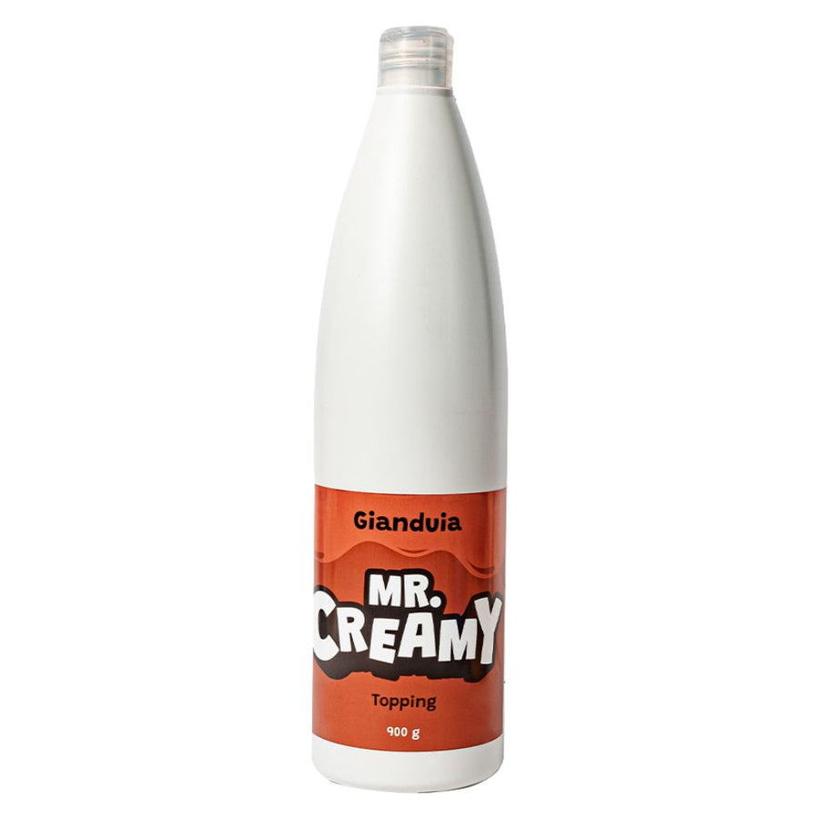 Confezione da 900g, topping al latte e nocciola Mr. Creamy.