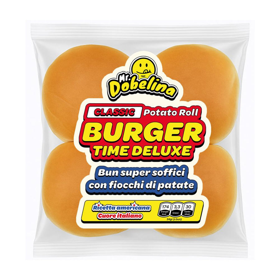 Confezione da 240g, bun super soffici con fiocchi di patate Mr. Dobelina.