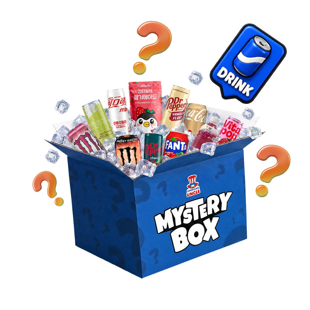 Drink Mystery Box, 10 bebidas internacionales sorpresa 