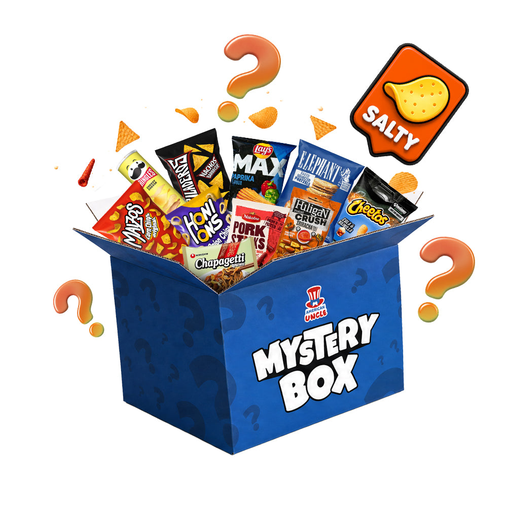Salty Mystery Box, 10 snack salados sorpresa 