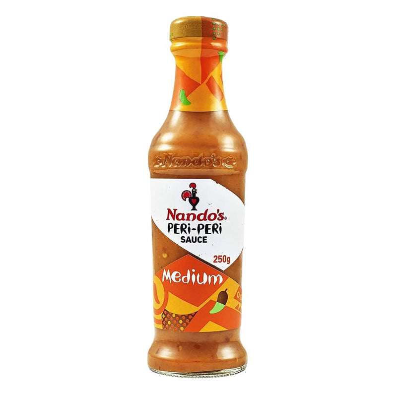 Confezione da 250g, salsa peri peri piccante Nando&