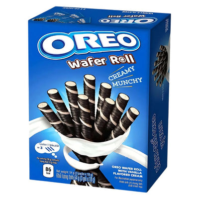 Oreo Vanilla Wafer Rolls 