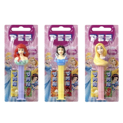 Confezione da 17g, caramelle alla frutta con personaggi Princess.