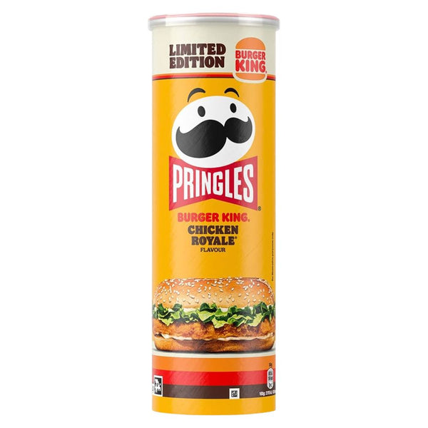 Pringles Burger King Chicken Royale, patatas fritas de edición limitada de 165 g 