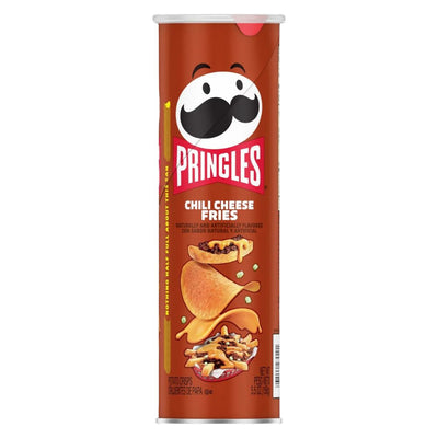 Confezione da 156g, patatine al gusto di chili e cheese Pringles.