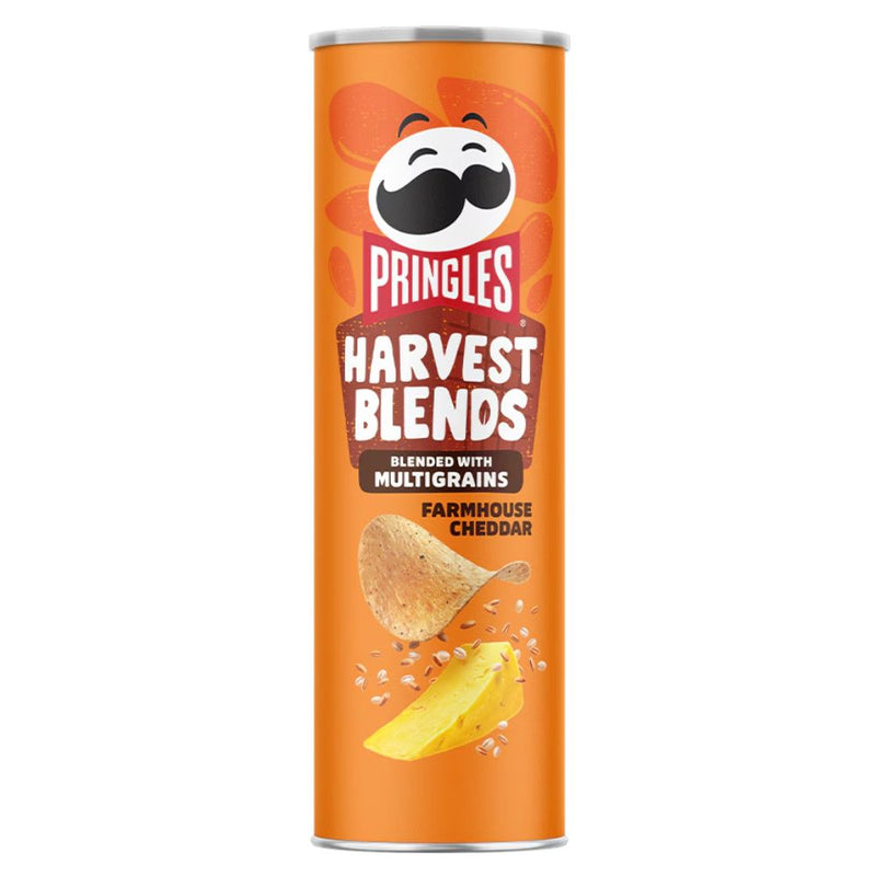 Confezione da 158g di patatine multicereali al gusto di Cheddar Pringles.