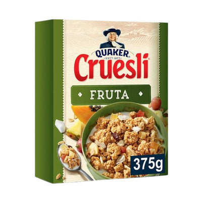 Confezione da 375g, fiocchi d'avena con frutta Quaker.