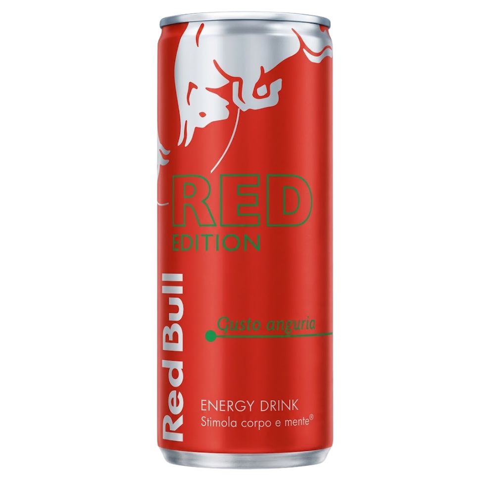 Red Bull Red Edition, bevanda energetica al gusto di anguria da 250ml