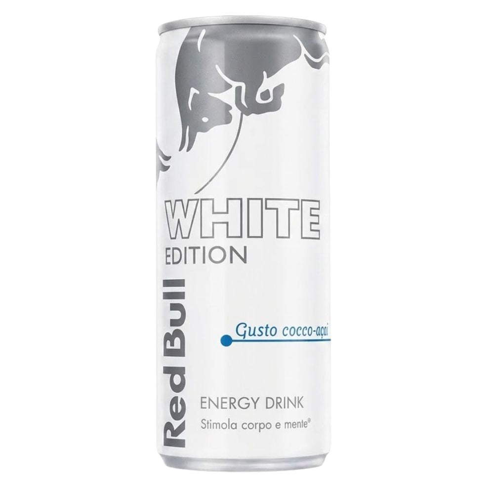 Red Bull White Edition, bevanda energetica al gusto di cocco e açai da 250ml