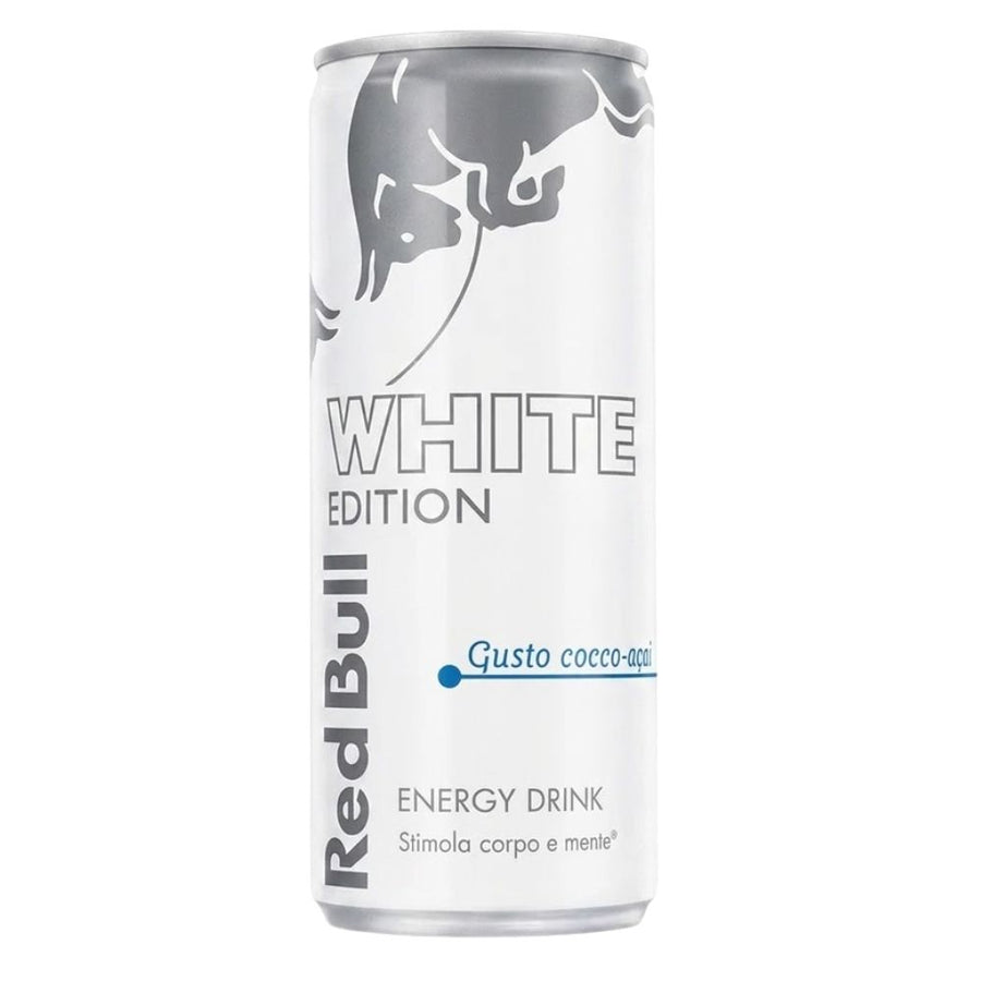 Red Bull White Edition, bevanda energetica al gusto di cocco e açai da 250ml