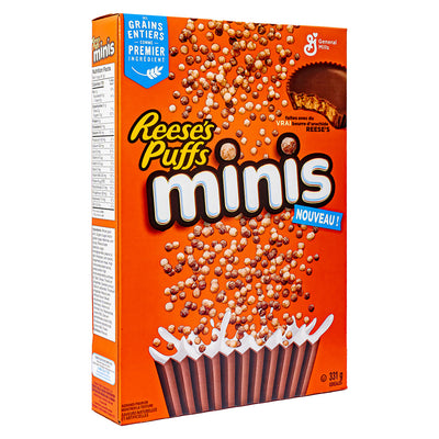 Confezione da 331g di cereali al cacao e al burro d'arachidi Reese's Puffs Mini