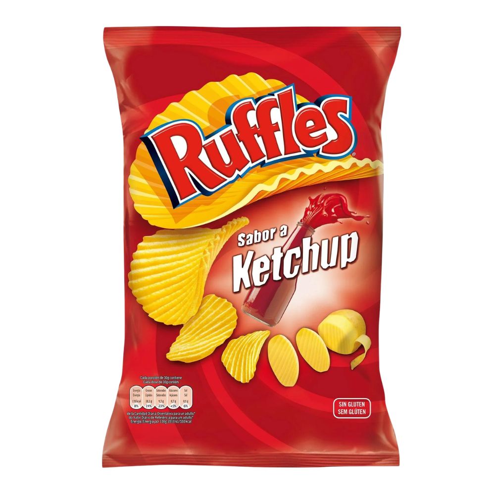 Ruffles Ketchup - patatine al gusto ketchup 150g