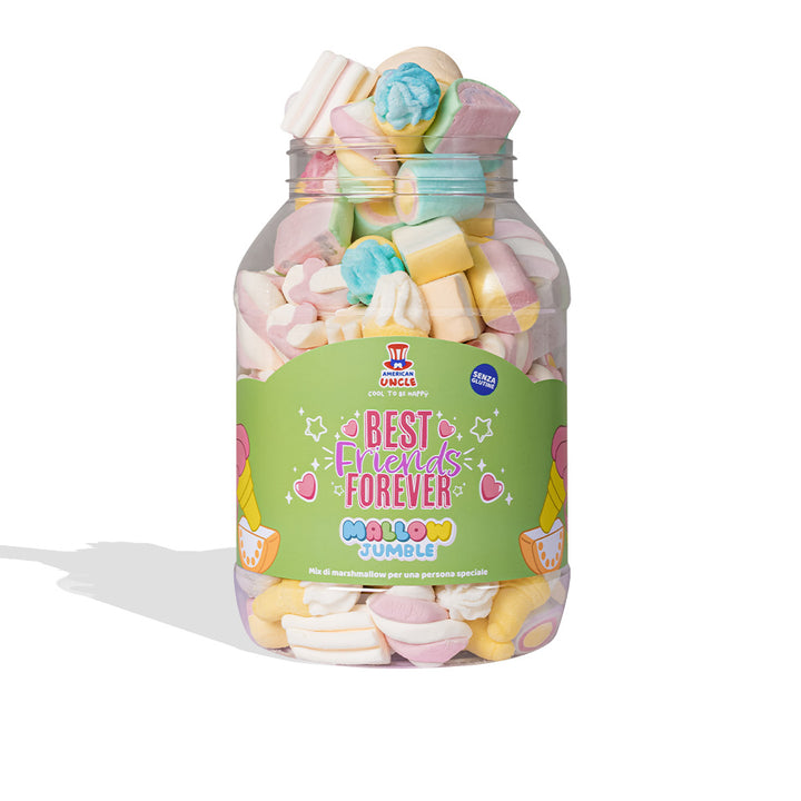 Mallow Jumble “Best Friends Forever”, tarro de marshmallow para componer con tus sabores favoritos 