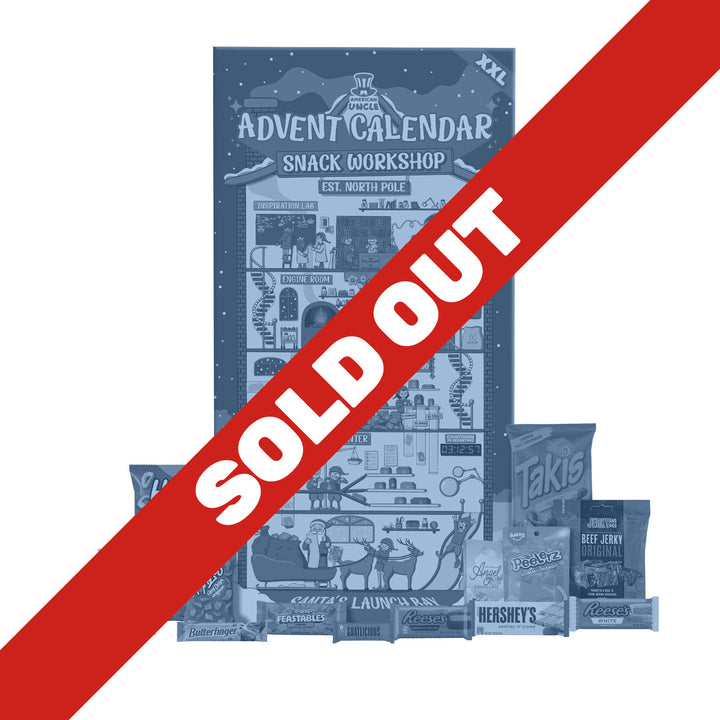 Snack Workshop XXL, Calendario de Adviento XXL de más de 24 snack Dulces y salados de todo el mundo.