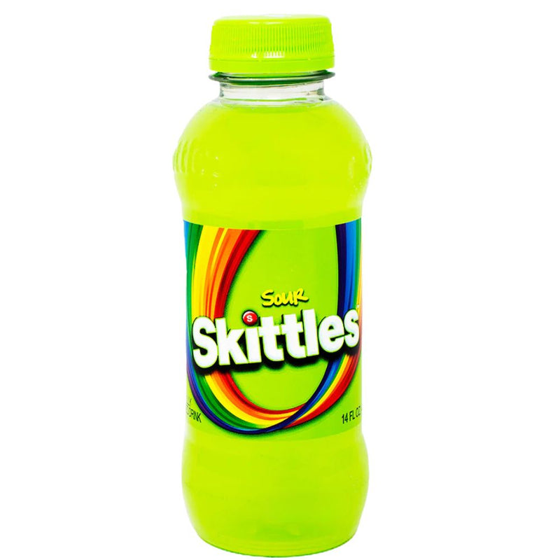 Confezione da 414 ml, bevanda analcolica al gusto di frutti aspri Skittles.