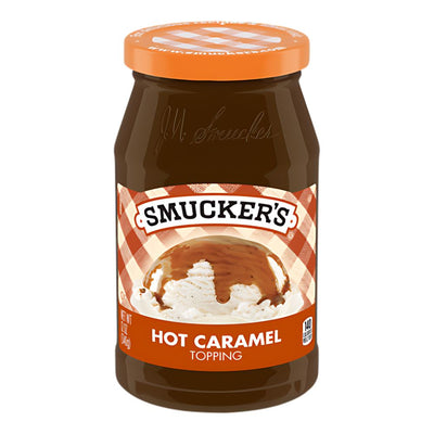 Confezione da 347g, topping al gusto di caramello Smucker's.