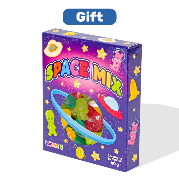 CandyVerse Edición Limitada por Wunnie, caja de caramelos de goma para componer con tus favoritos 