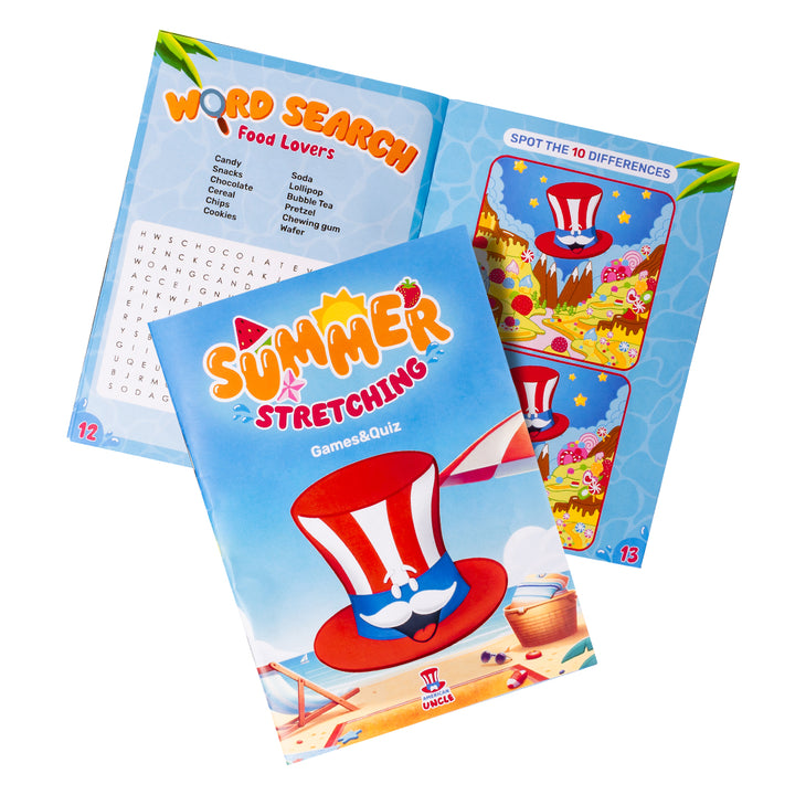 American Uncle Summer Stretching, revista de verano de juegos de verano 