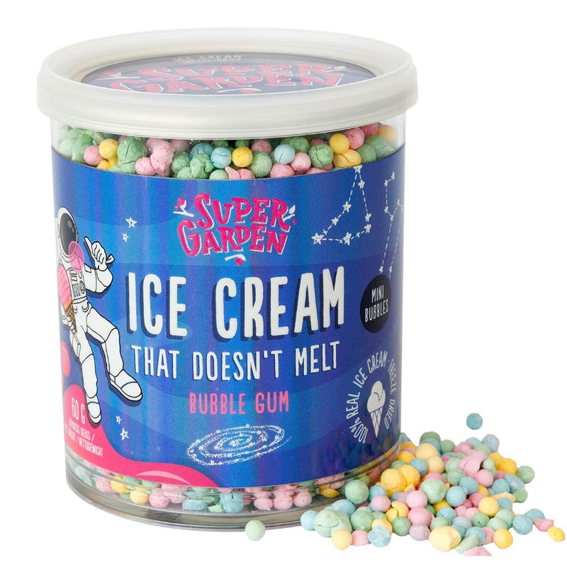Super Garden Ice Cream Bubble Gum - helado liofilizado con sabor a chicle  de 60g – American Uncle