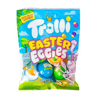 Confezione da 18,8g, caramelle gommose ripiene Trolli.