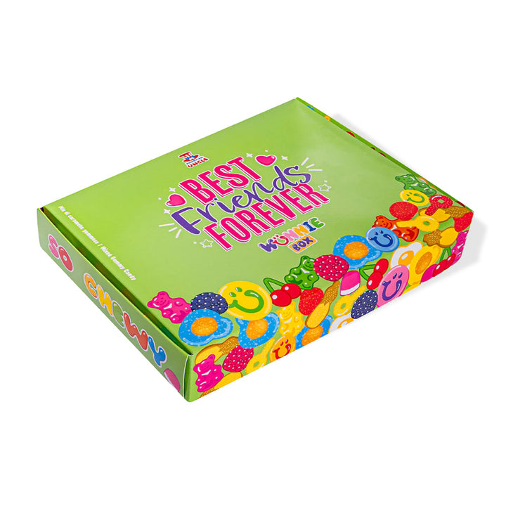 Wunnie box "Mejores Amigos para Siempre", la Candy box para componer con las gomitas favoritas de tu mejor amiga - 1 kg 