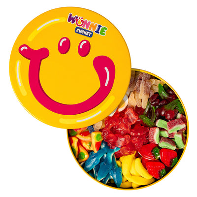 Wunnie Bucket, lata de caramelos de goma para componer con tus sabores preferidos - 2 kg 