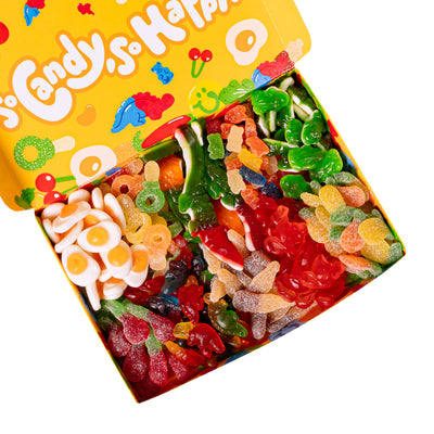 Wunnie box "Smile", caja de caramelos de goma para componer con tus sabores favoritos - 1 kg 