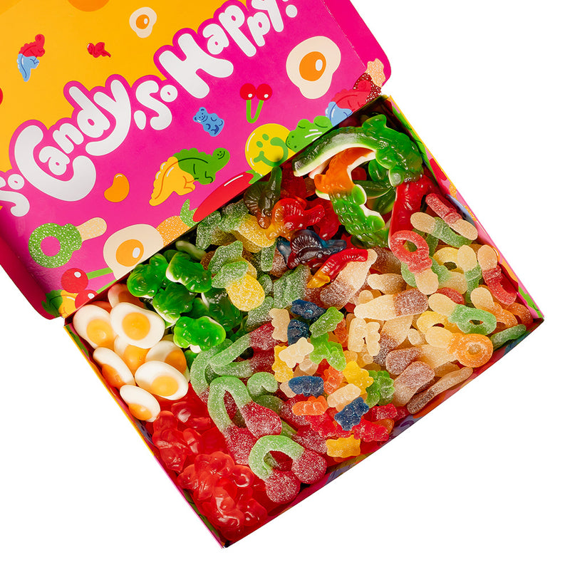 Wunnie Box Fucsia y Amarilla 1 kg 