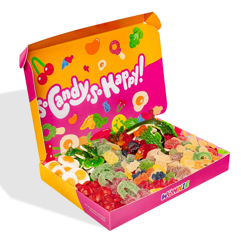 Wunnie Box Fucsia y Amarilla 1 kg 