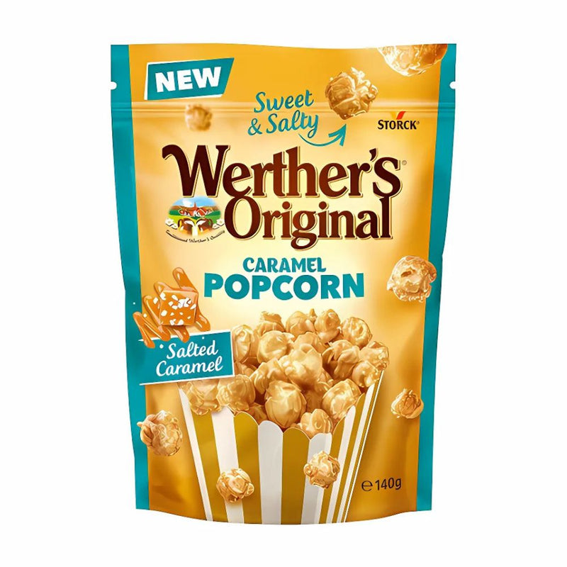 Confezione da 140g Popcorn ricoperti di caramello salato Werther&