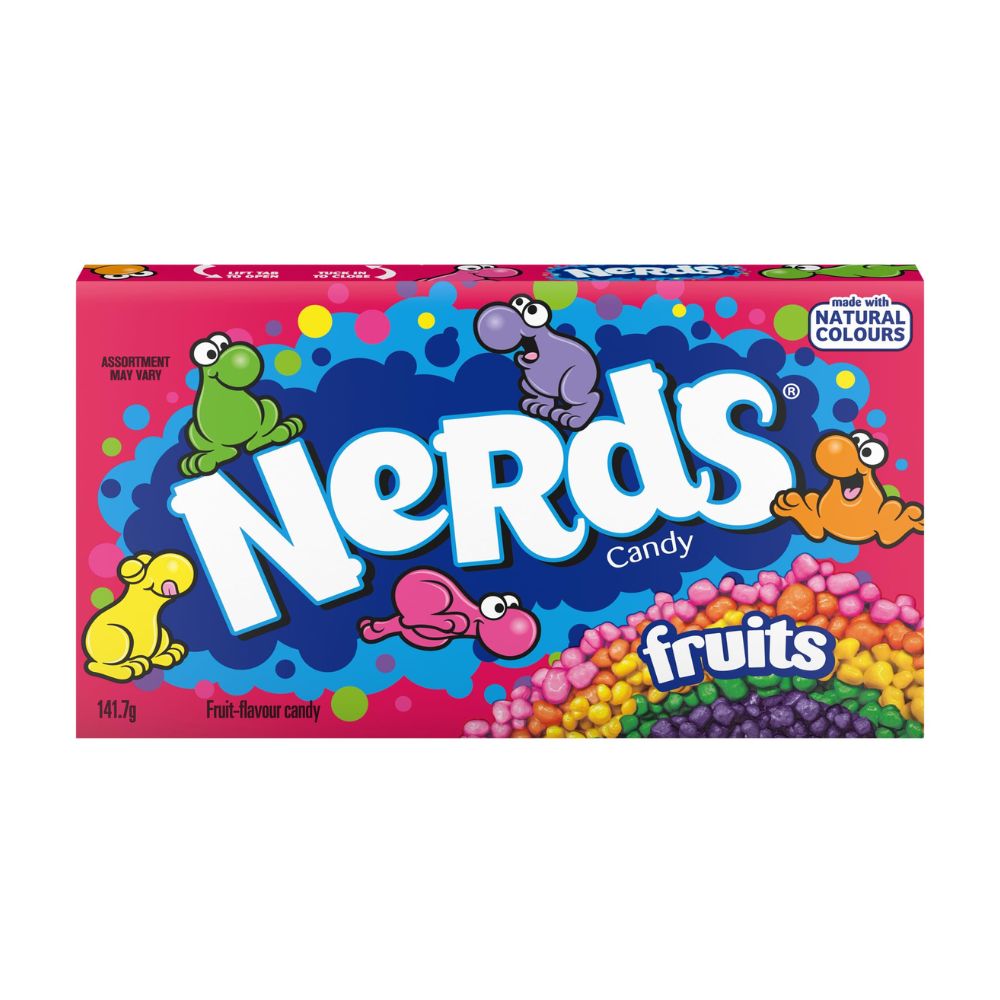 Wonka Nerds Rainbow, caramelos de frutas de 141g 