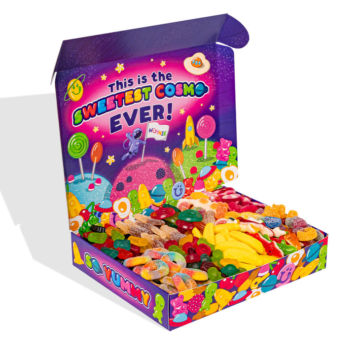 CandyVerse Edición Limitada por Wunnie, caja de caramelos de goma para componer con tus favoritos 