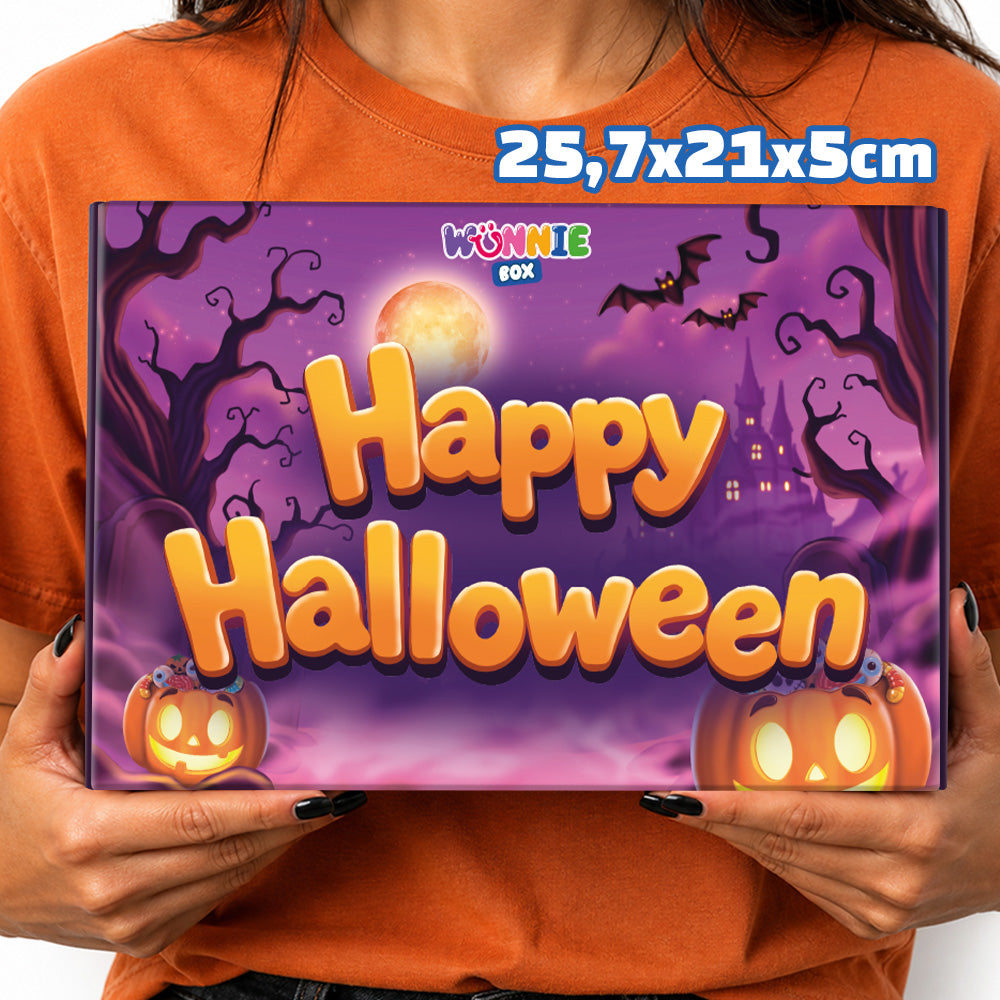 Wunnie box Especial "Happy Halloween" Morgana, caja de caramelos de goma para componer con tus sabores favoritos 