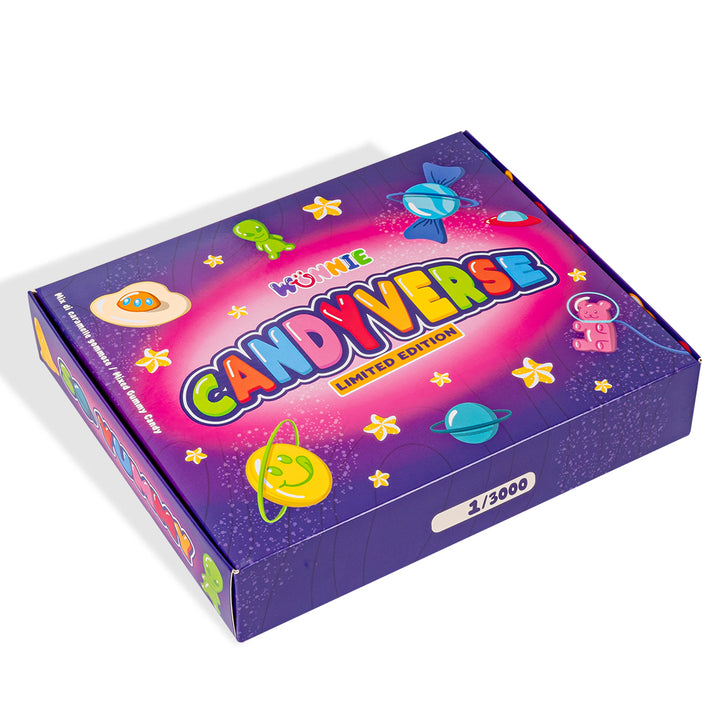 CandyVerse Edición Limitada por Wunnie, caja de caramelos de goma para componer con tus favoritos 
