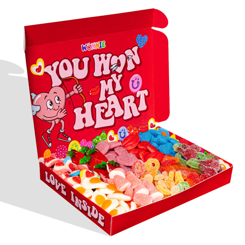 Wunnie box “Love You Forever”, la Candy box para componer con las gominolas favoritas de tu pareja - 1 kg 