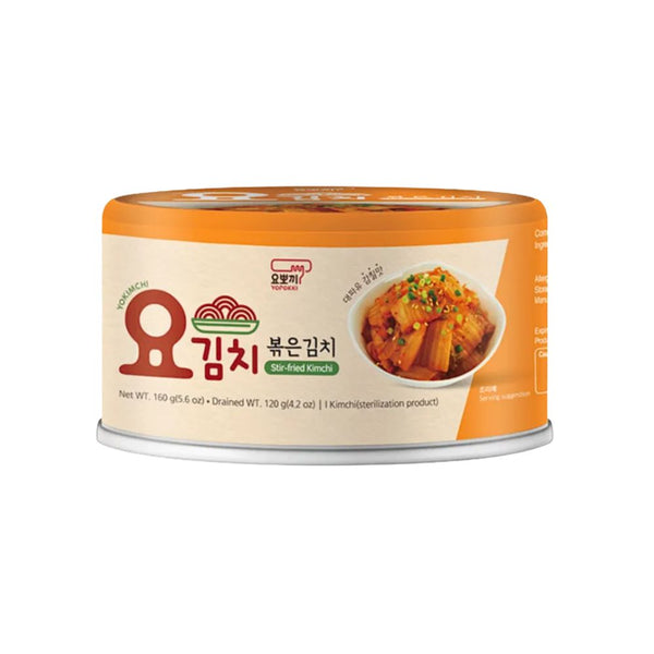 Yopokki Yokimchi Stir Fried Kimchi, kimchi frito de col napa de 160g 