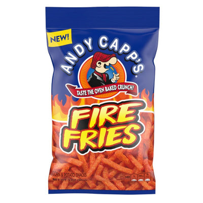 Confezione da 85g di patatine piccanti Andy Capp's Fire Fries