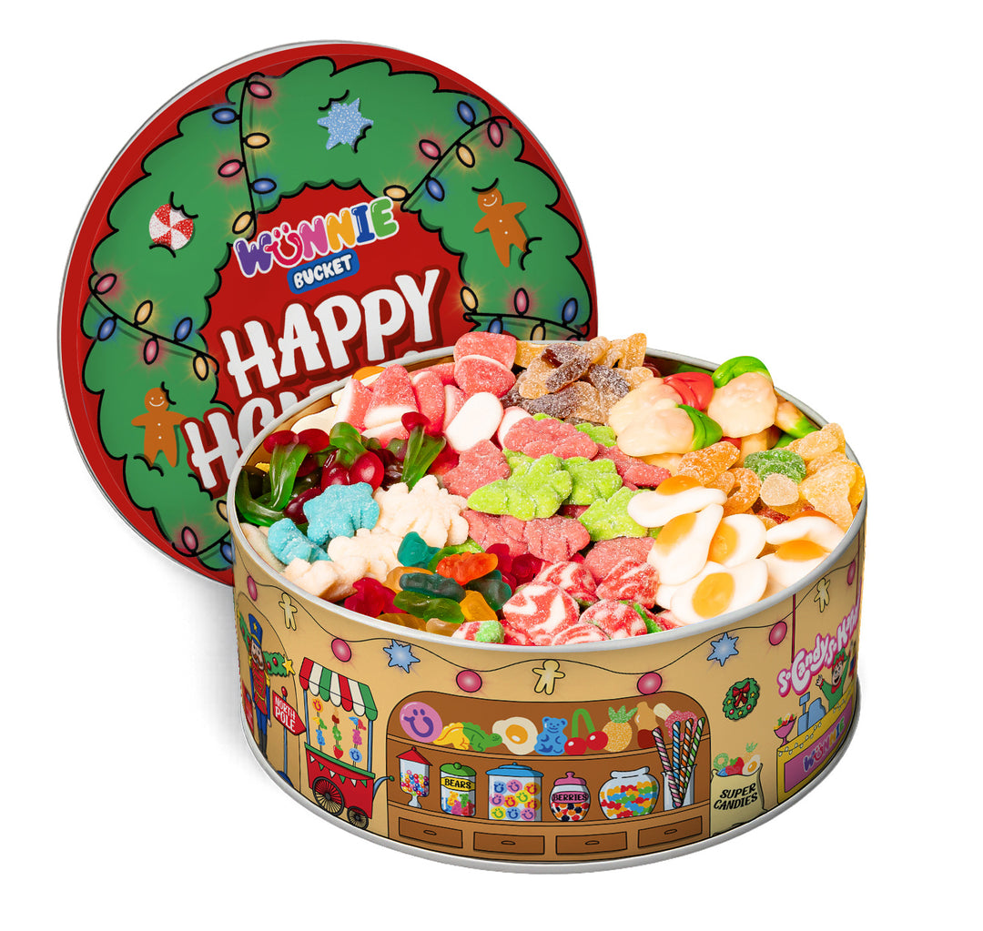 Wunnie Bucket “Felices Fiestas” - 2 kg 