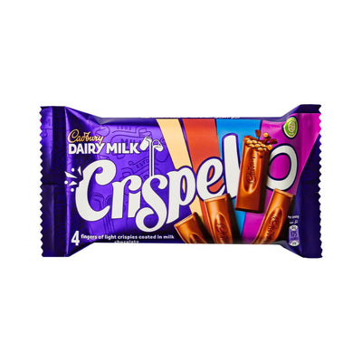 Confezione da 36g di wafer croccante ricoperto di cioccolato Cadbury Crispello