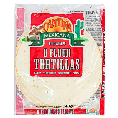 Confezione da 340g di tortillas Cantina Mexicana