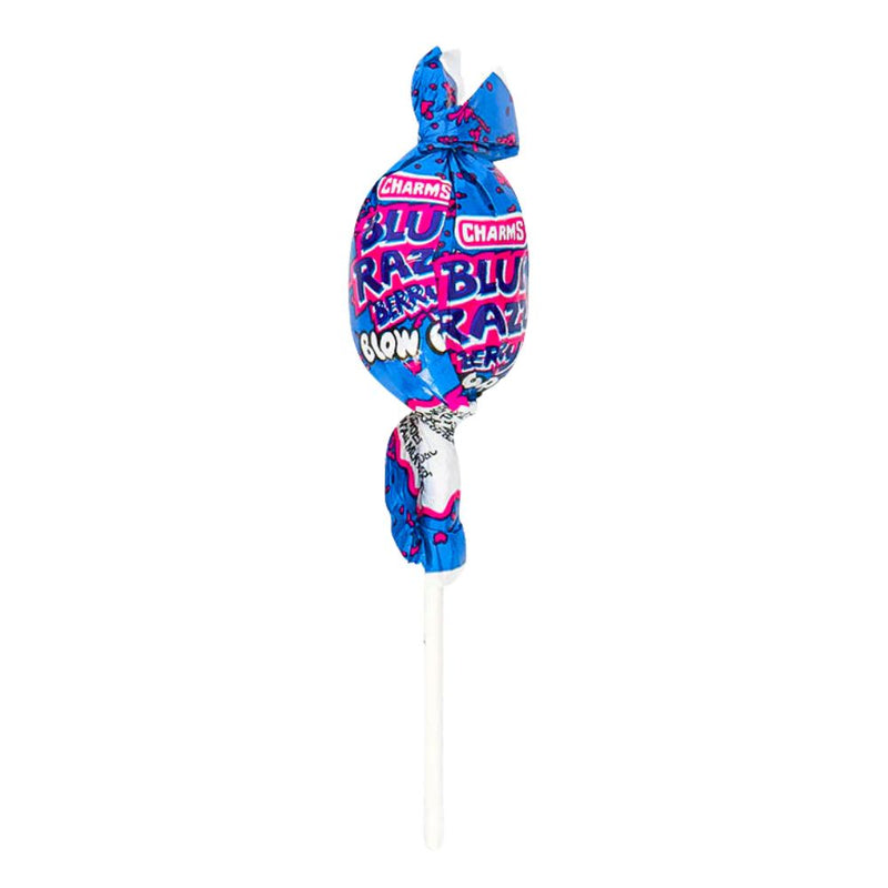 Confezione da 18g di lecca lecca ai lamponi Blue Razz Berry