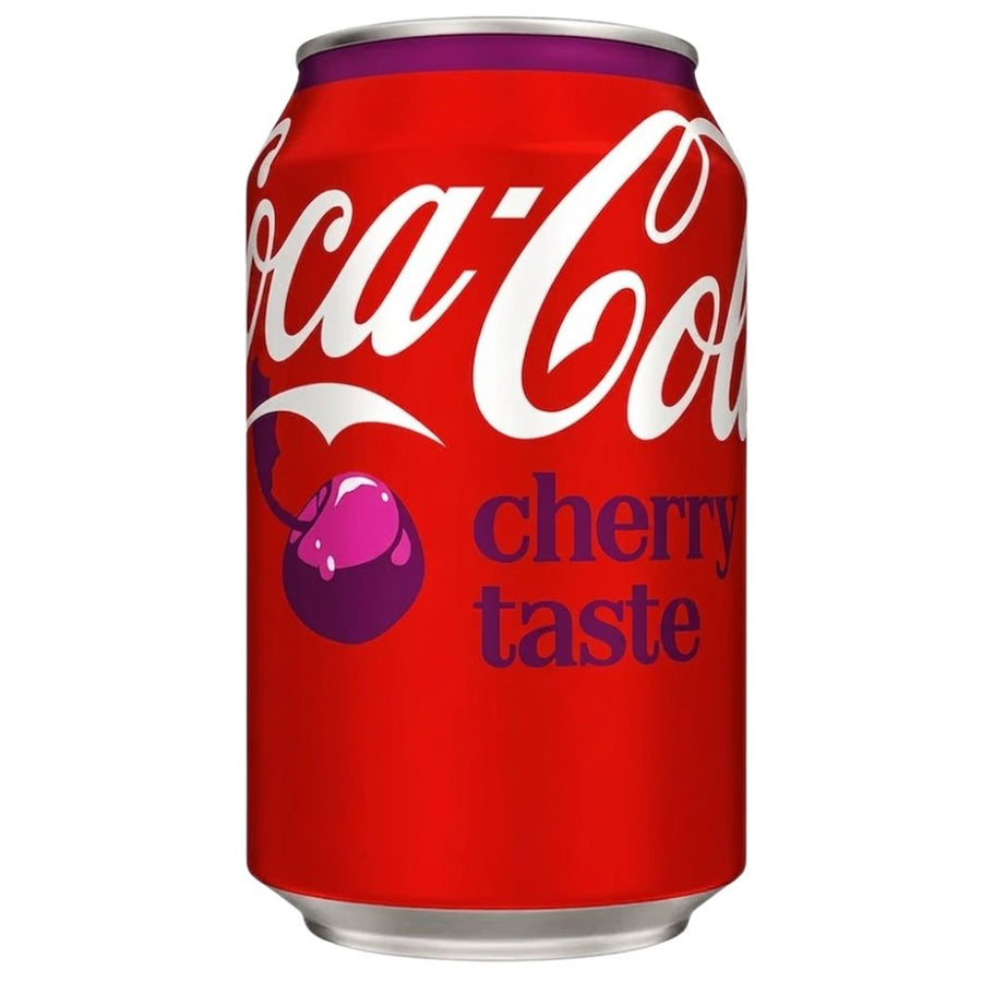 Confezione da 330ml di Coca Cola alla ciliegia Coca Cola Cherry