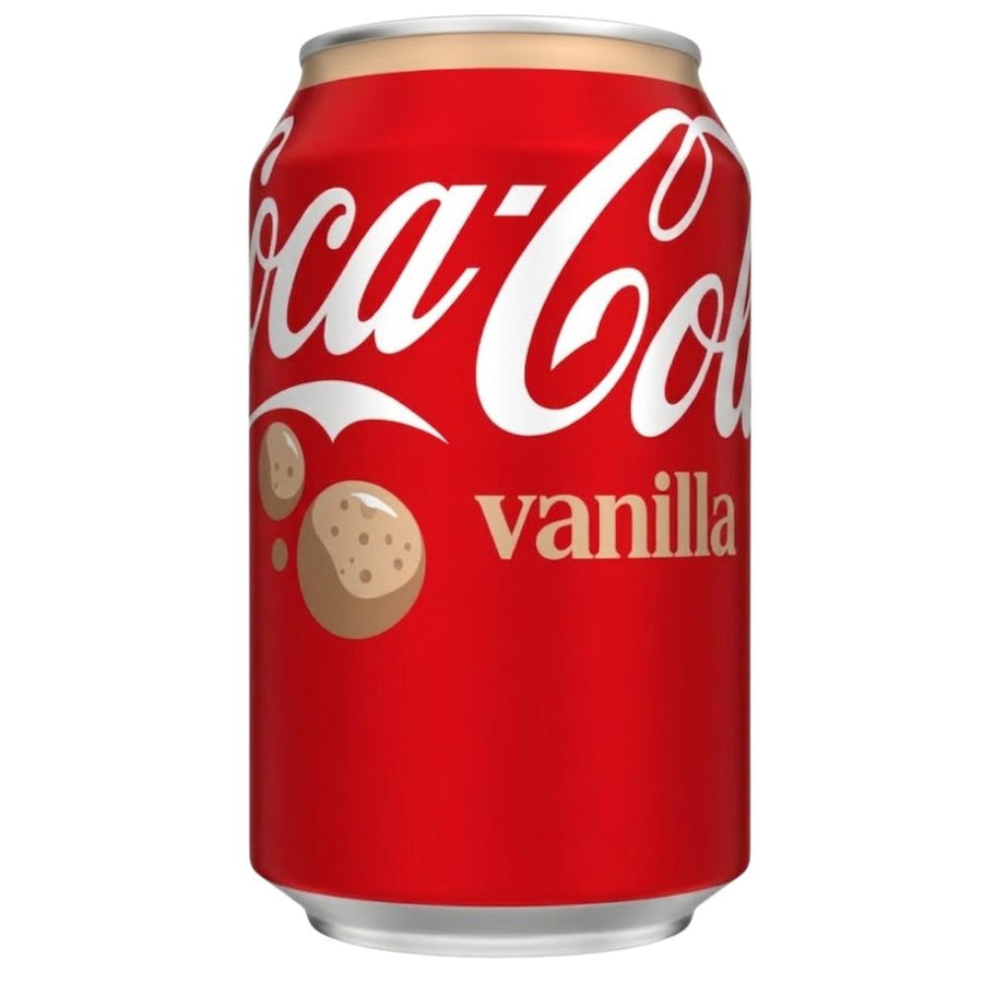 Confezione da 330 ml di Coca Cola alla vaniglia 