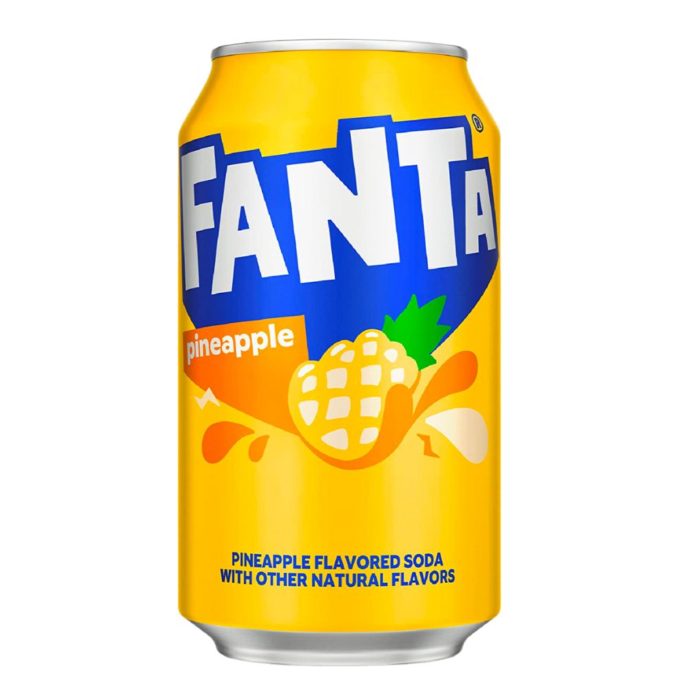 Fanta Pineapple - bebida de piña de 355 ml – American Uncle