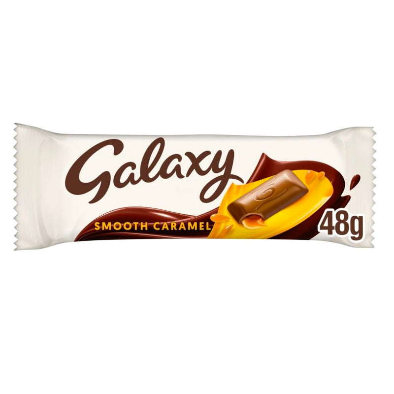 Confezione da 48g di cioccolato al caramello Galaxy Smooth Caramel