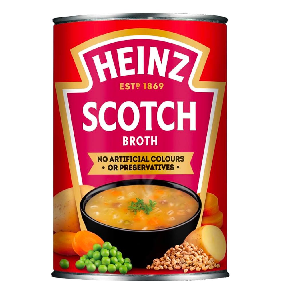Confezione da 400g di brodo all'orzo Heinz Scotch Broth