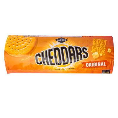 Confezione da 150g di crackers al formaggio Jacob's Cheddar