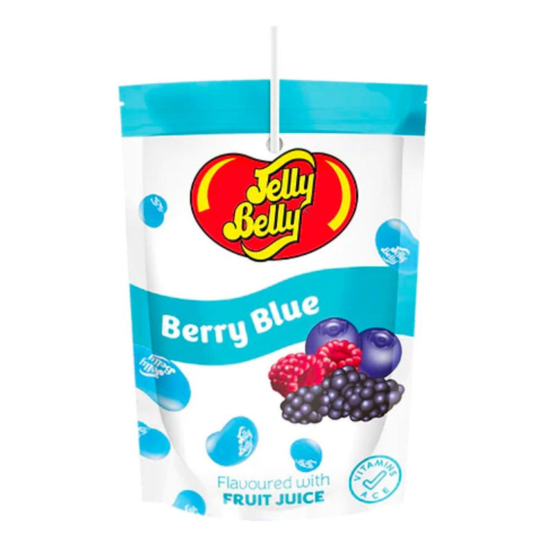 Confezione da 200ml di succo di frutta ai frutti rossi Jelly Belly Blue Berry