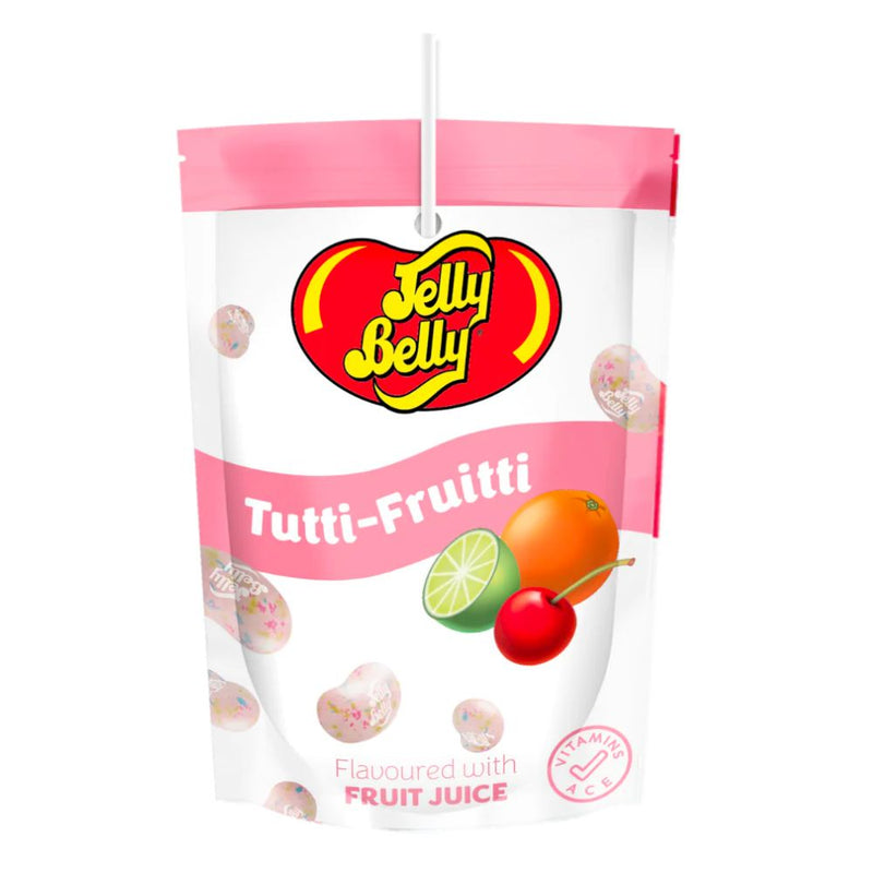 Confezione da 200ml di succo di frutta tutti i frutti Jelly Belly