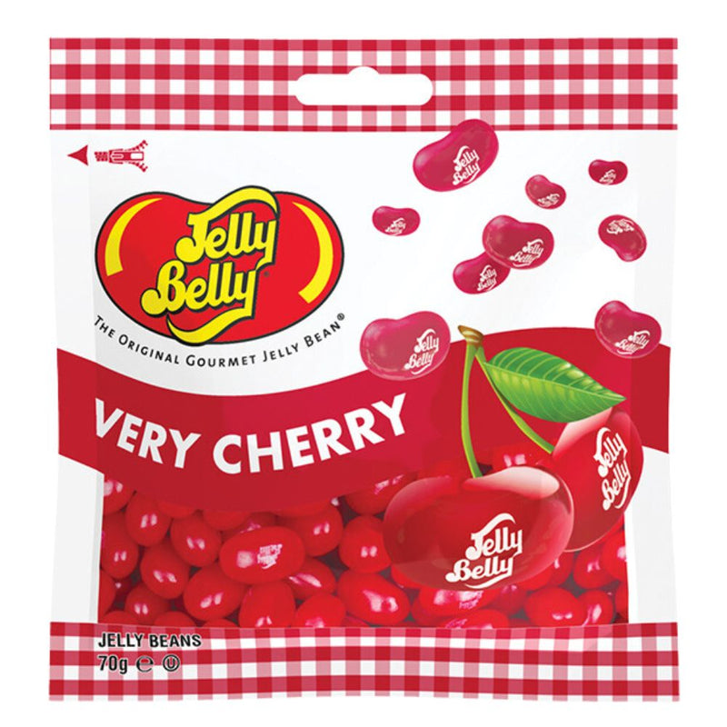 Confezione da 70g di caramelle alla ciliegia Jelly Belly Very Cherry